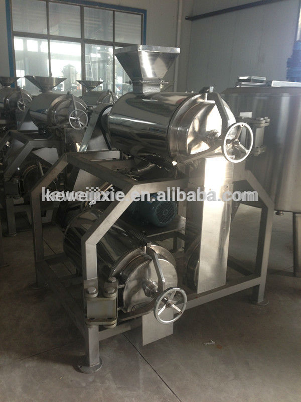 fruit and vegetables pulping machine