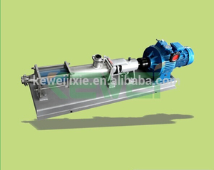 screw pump for food conveying